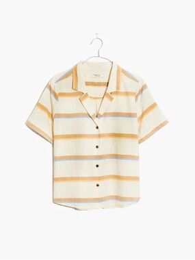 Madewell Camp Shirt in Stripe